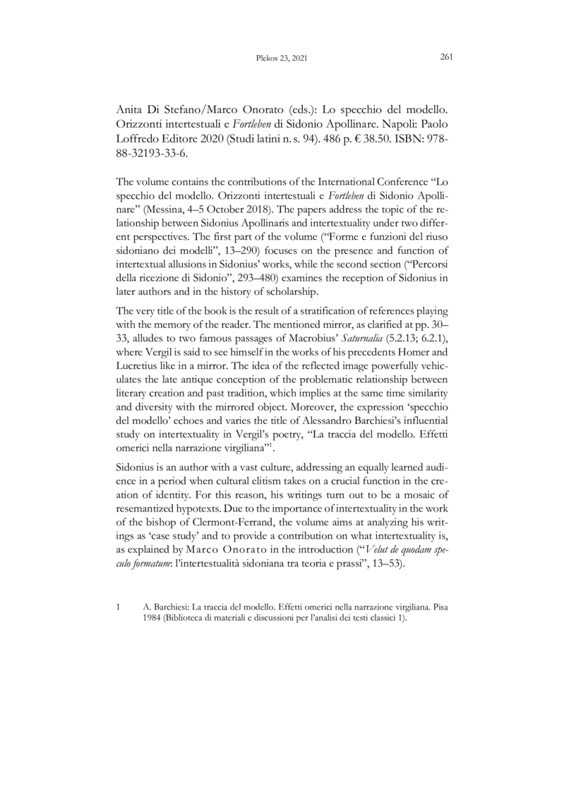 Open gallery for Lo specchio del modello