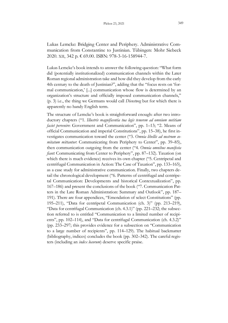 Open gallery for Bridging Center and Periphery