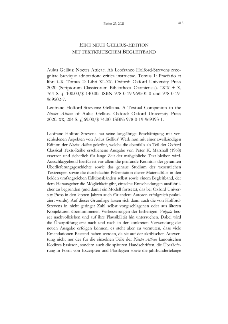 Open gallery for Auli Gelli Noctes Atticae