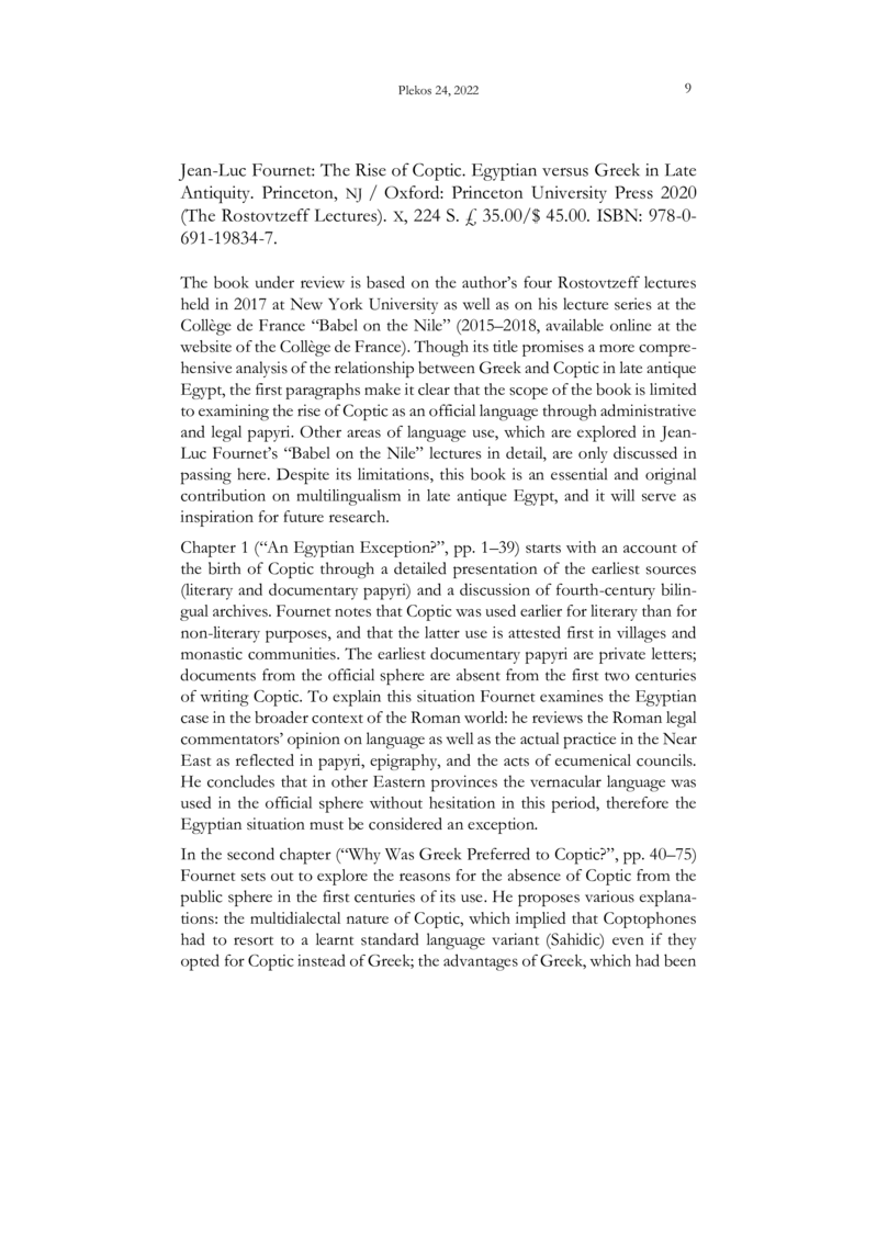 Open gallery for The Rise of Coptic