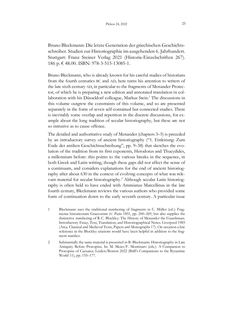 Open gallery for Die letzte Generation der griechischen Geschichtsschreiber