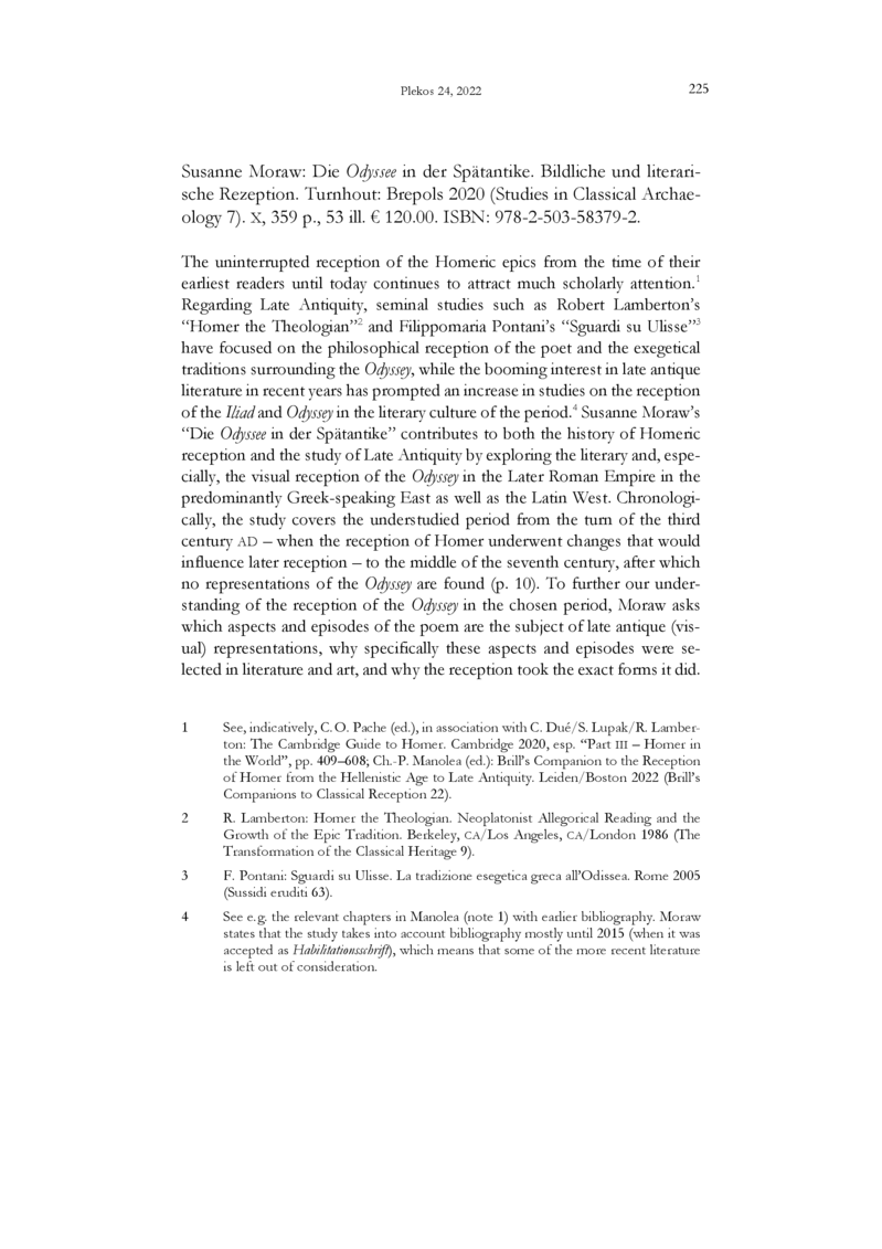 Open gallery for Die Odyssee in der Spätantike