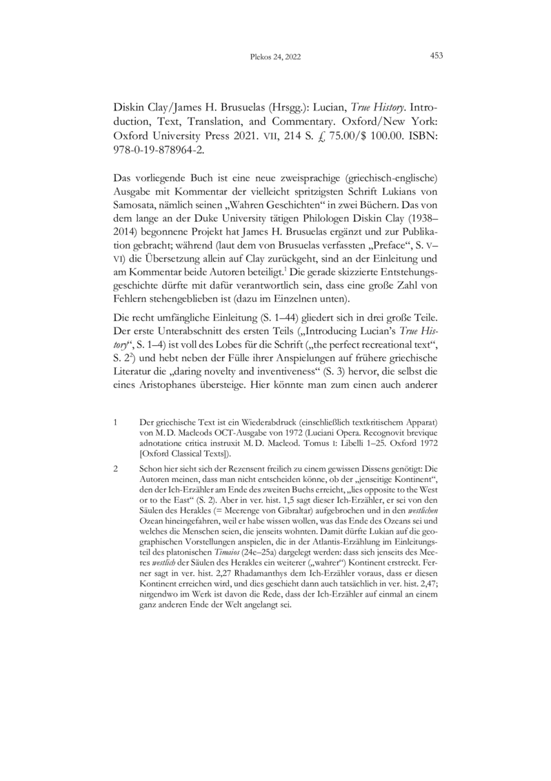 Open gallery for Lucian, "True History"