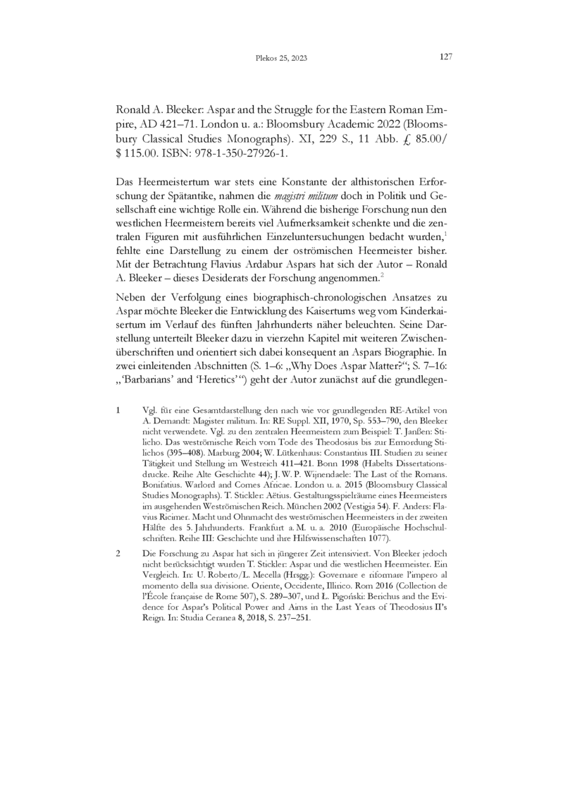 Open gallery for Aspar and the Struggle for the Eastern Roman Empire, AD 421–71