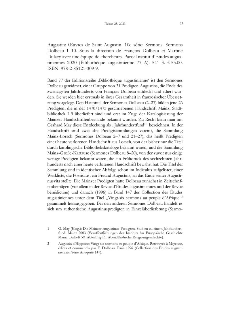 Open gallery for Augustin, Œuvres de Saint Augustin