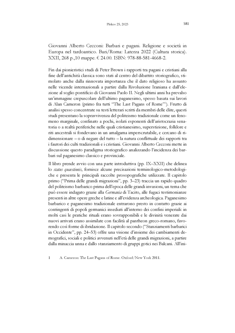 Open gallery for Barbari e pagani