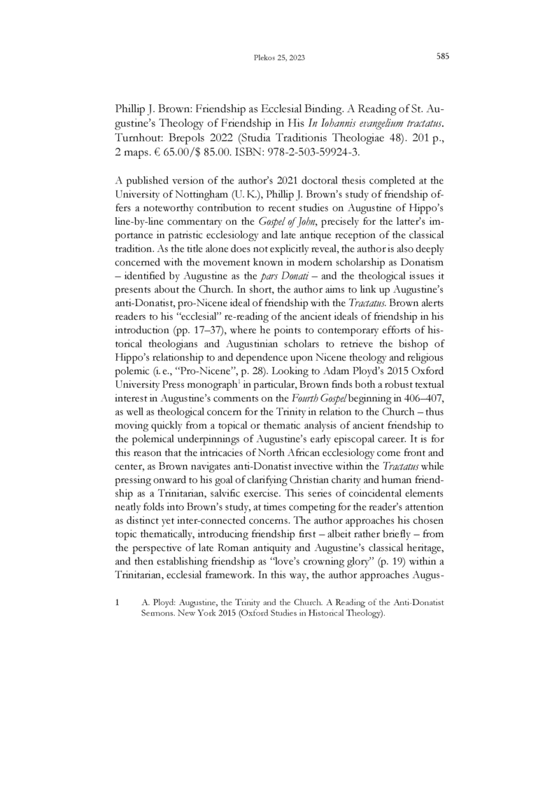 Open gallery for Friendship as Ecclesial Binding