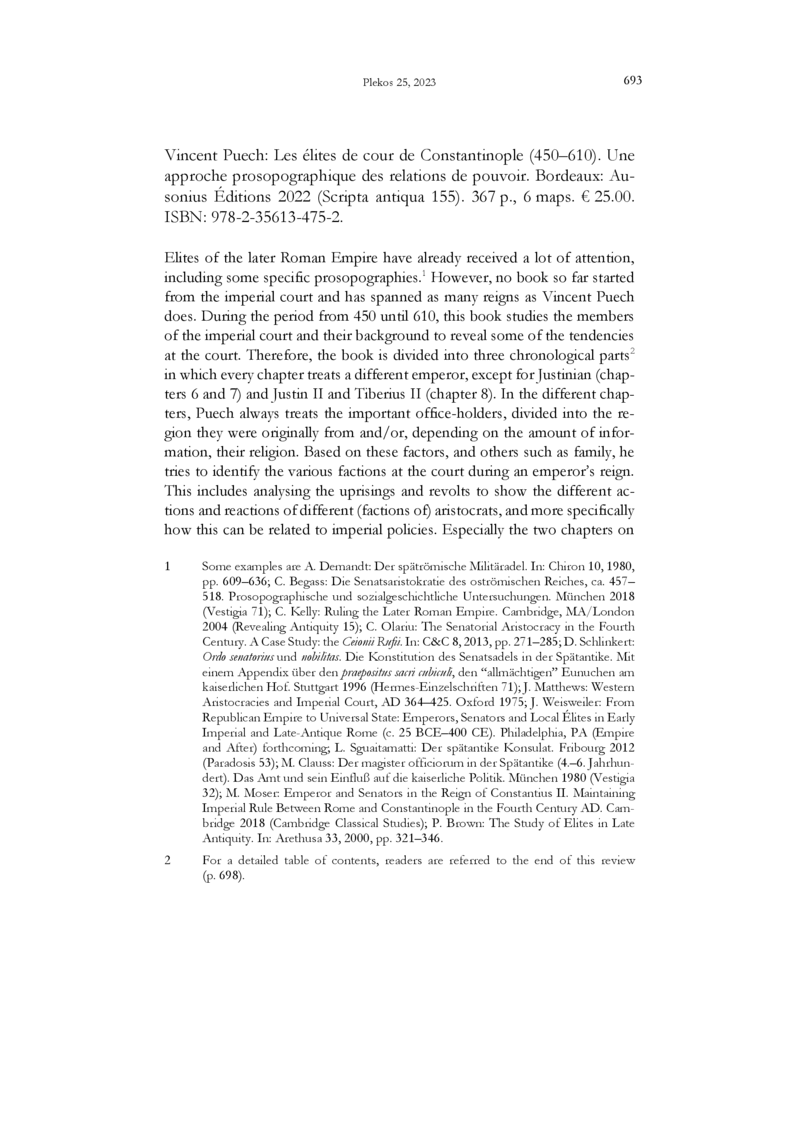 Open gallery for Les élites de cour de Constantinople (450–610)