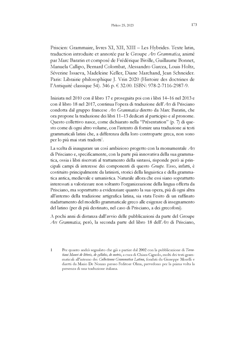 Open gallery for Priscien: Grammaire, livres XI, XII, XIII – Les Hybrides