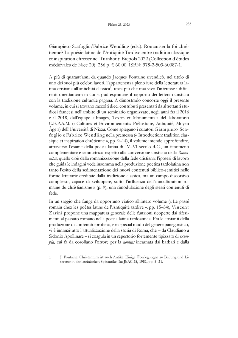 Open gallery for Romaniser la foi chrétienne?