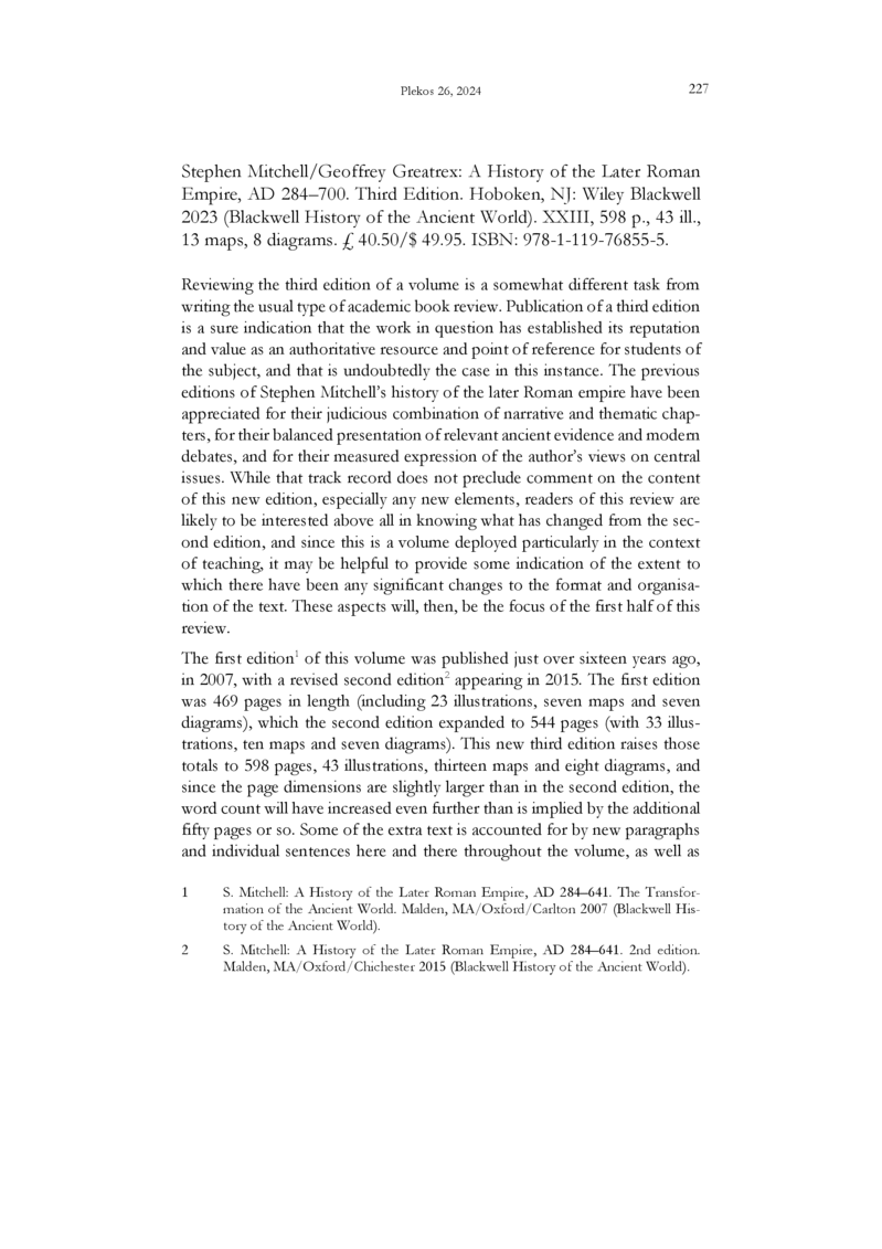 Open gallery for A History of the Later Roman Empire, AD 284–700