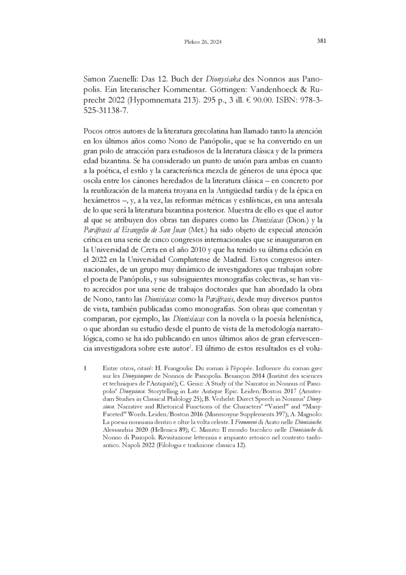 Open gallery for Das 12. Buch der "Dionysiaka" des Nonnos aus Panopolis