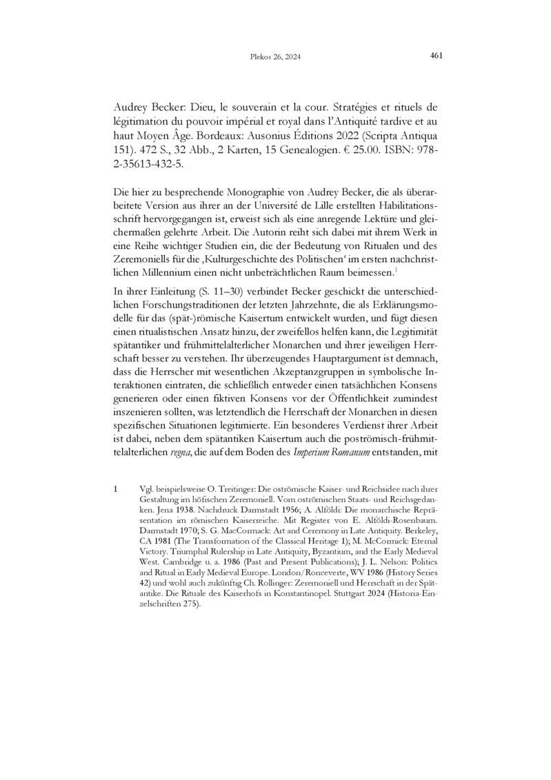 Open gallery for Dieu, le souverain et la cour