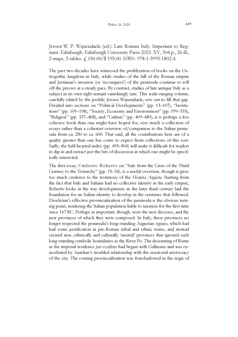 Open gallery for Late Roman Italy