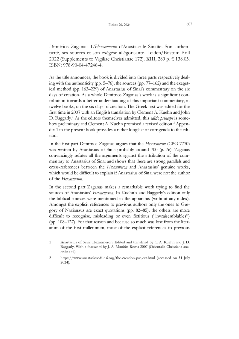 Open gallery for L'Hexaemeron d'Anastase le Sinaïte