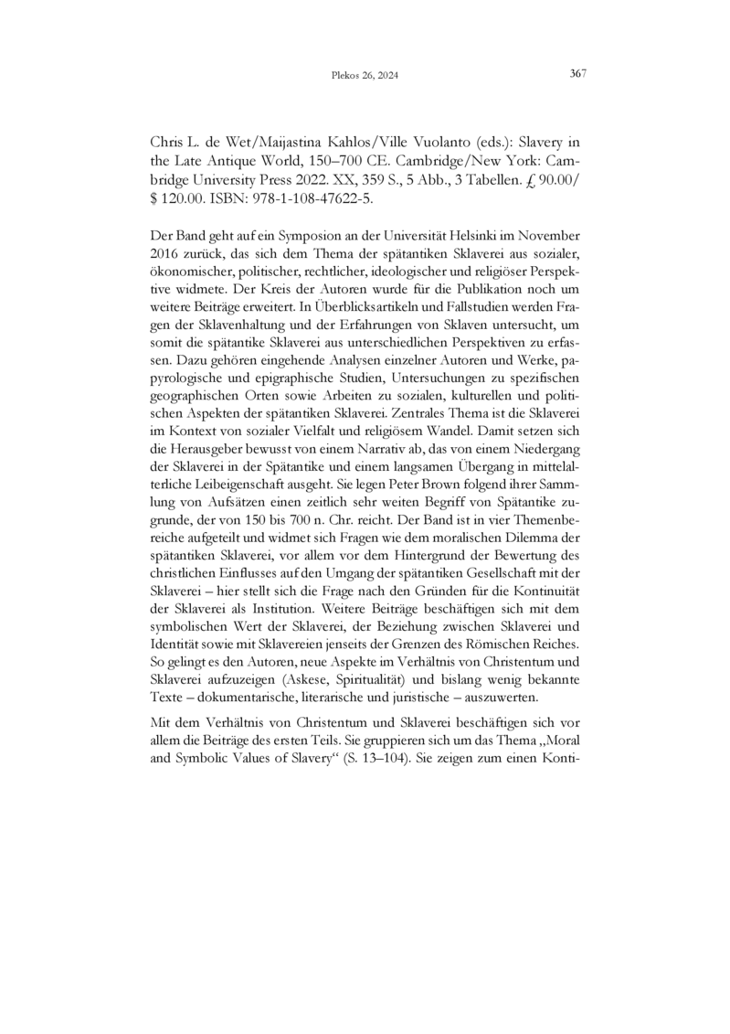 Open gallery for Slavery in the Late Antique World, 150–700 CE