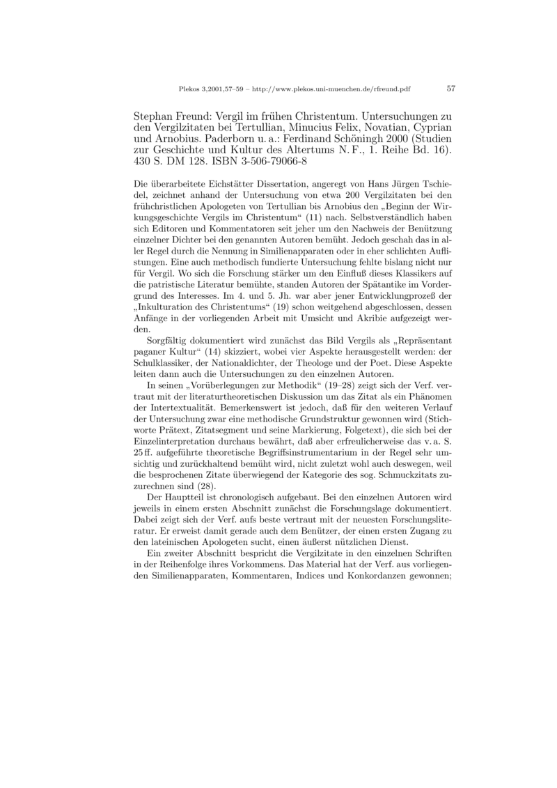 Open gallery for Vergil im frühen Christentum