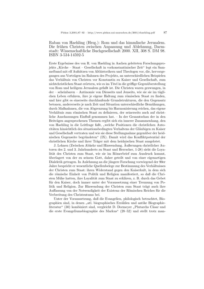 Open gallery for Rom und das himmlische Jerusalem