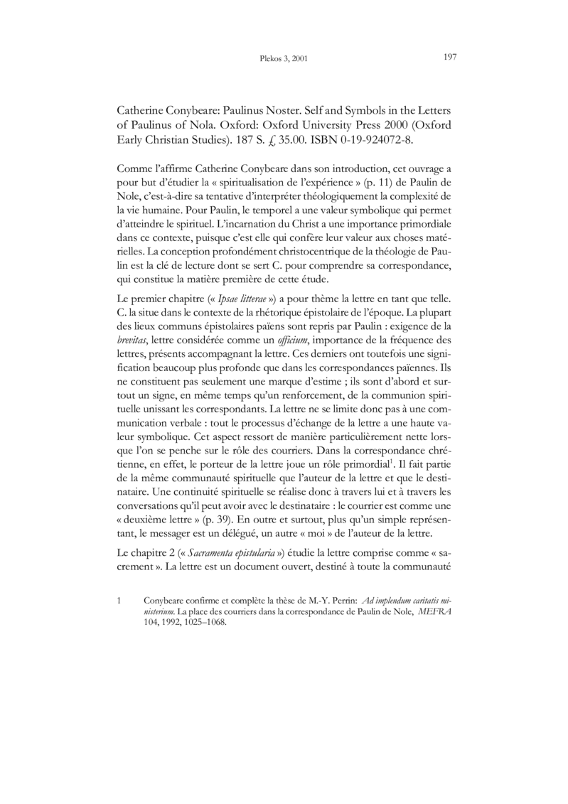 Open gallery for Paulinus Noster