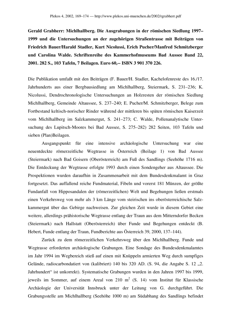 Open gallery for Michlhallberg