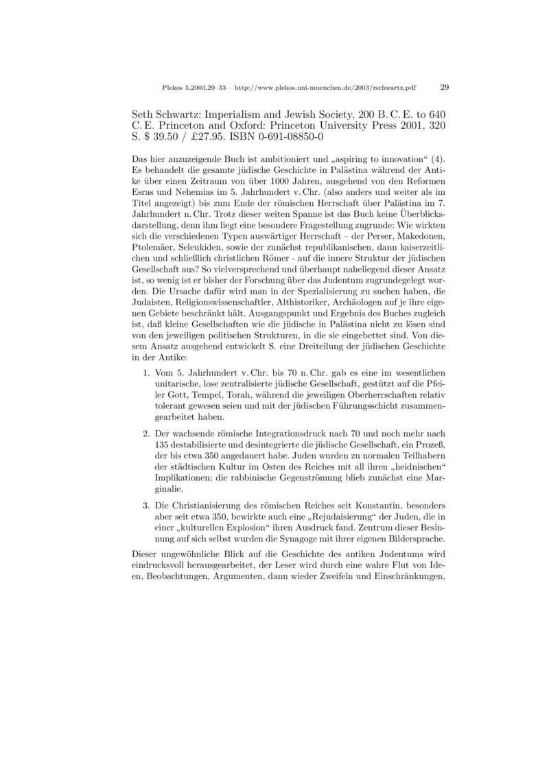 Open gallery for Imperialism and Jewish Society, 200 B.C.E. to 640 C.E.