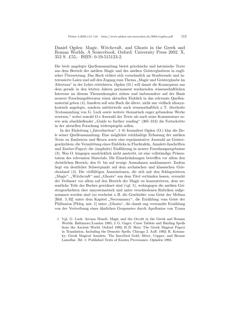 Open gallery for Magic, Witchcraft, and Ghosts in the Greek and Roman Worlds