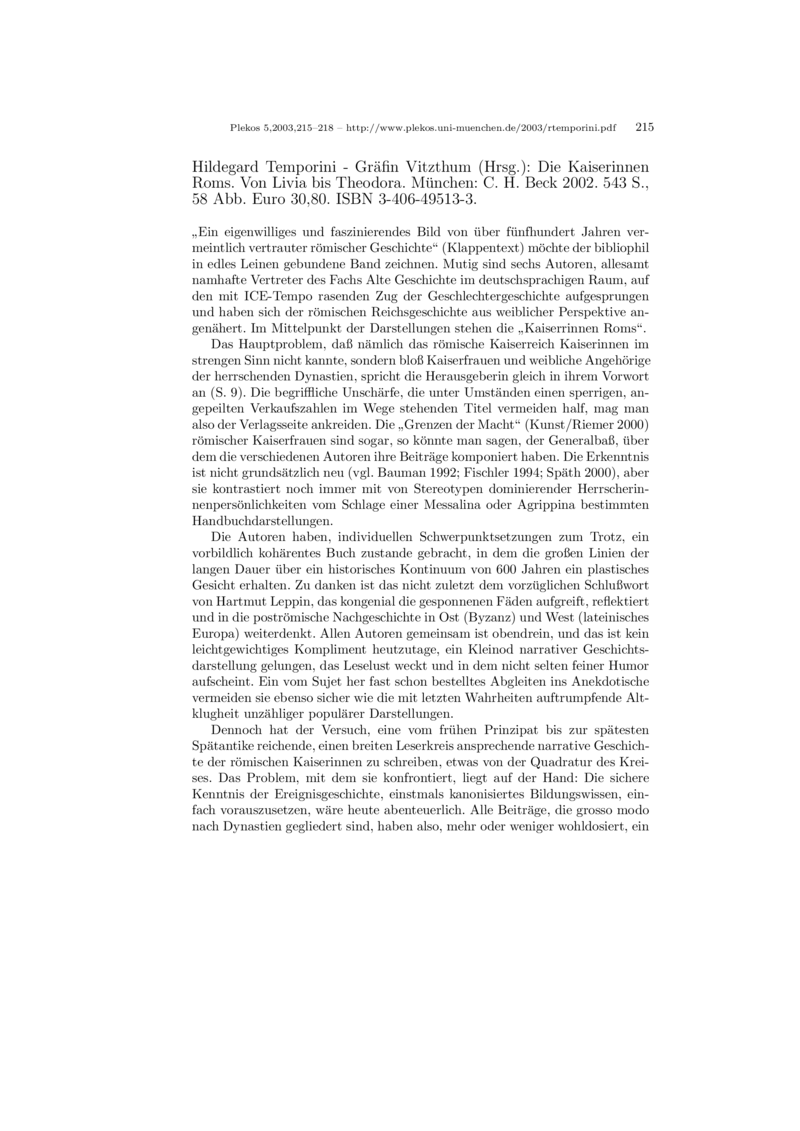 Open gallery for Die Kaiserinnen Roms