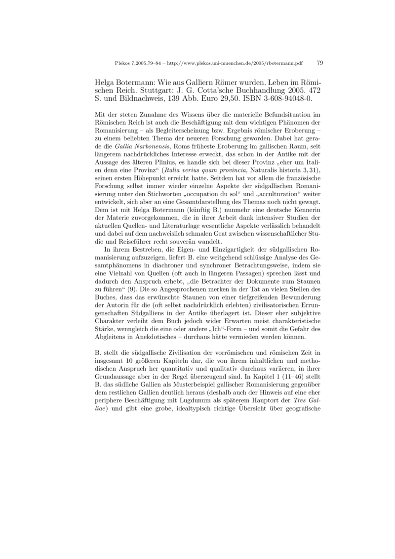 Open gallery for Wie aus Galliern Römer wurden