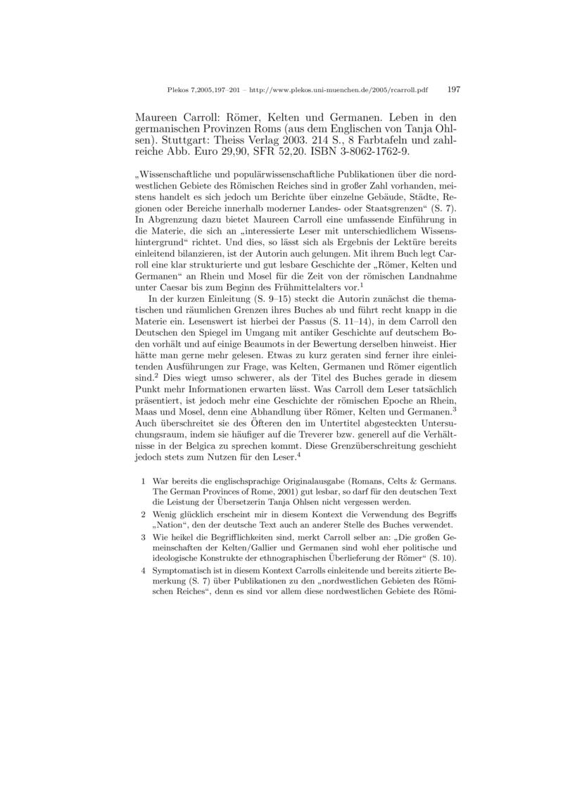 Open gallery for Römer, Kelten und Germanen