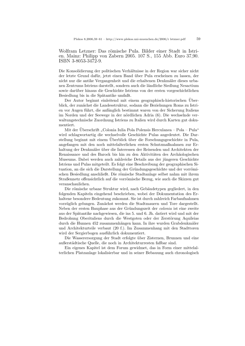 Open gallery for Das römische Pula