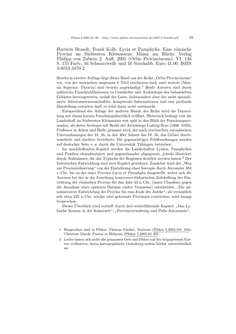 Open gallery for Lycia et Pamphylia