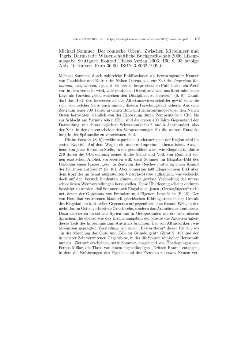 Open gallery for Der römische Orient