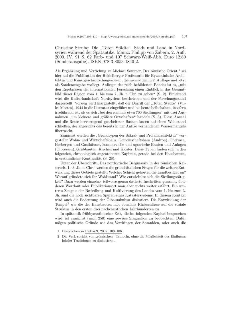 Open gallery for Die "Toten Städte"