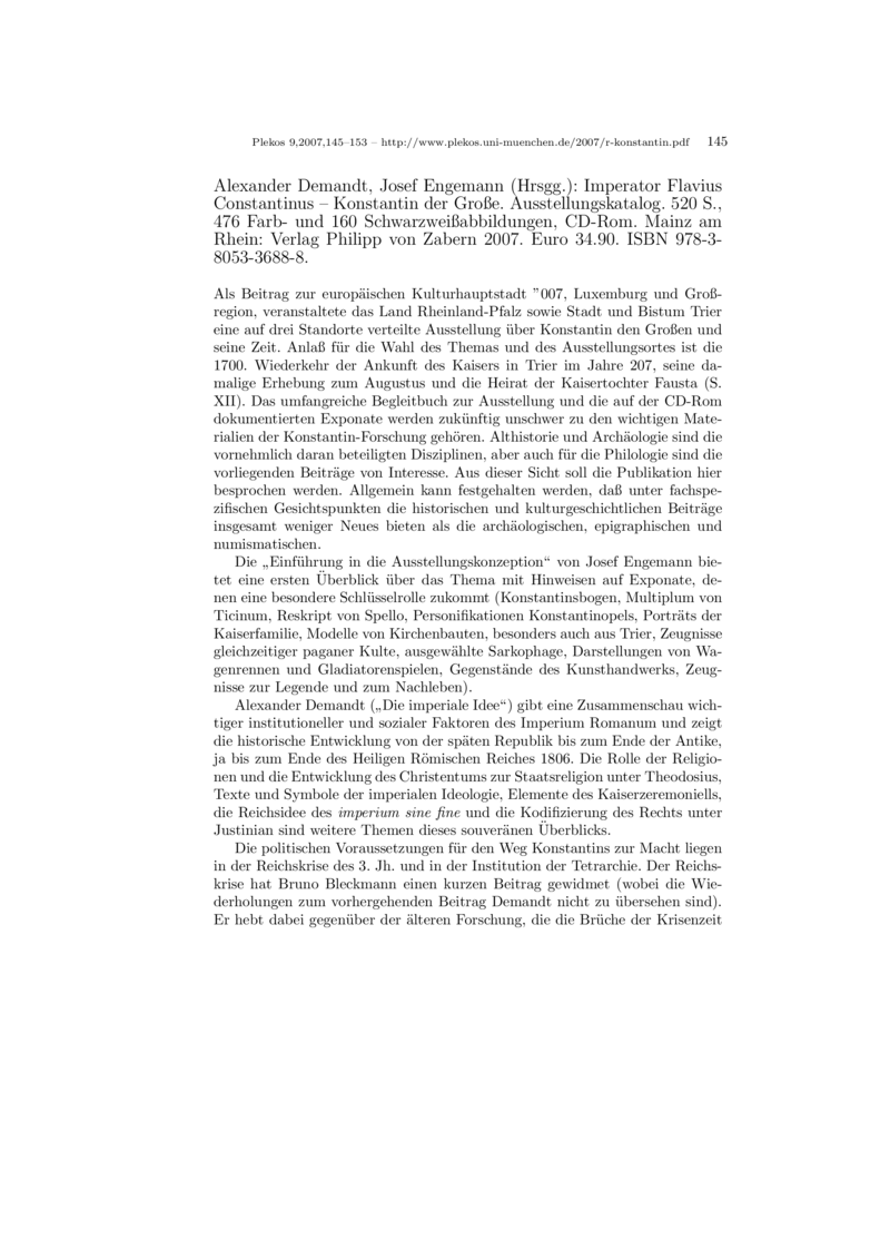 Open gallery for Imperator Flavius Constantinus - Konstantin der Große